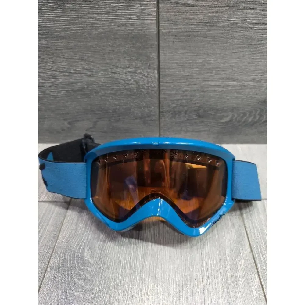 ANON SNOWBOARD GOGGLES, BRIGHT BLUE WITH MIRROR LENS + BAG A009375